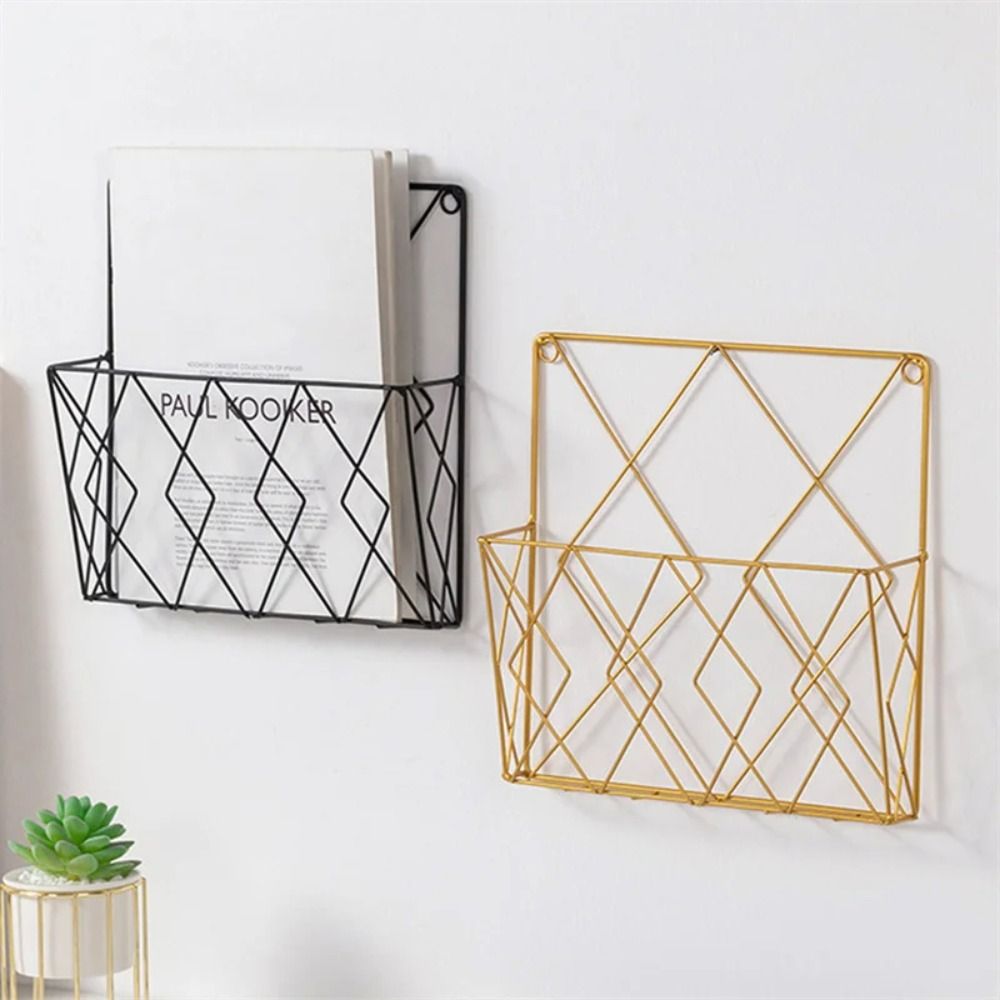 Metal Magazine Holder Wall Mou - огляд і ціна Magazine Holder Rack