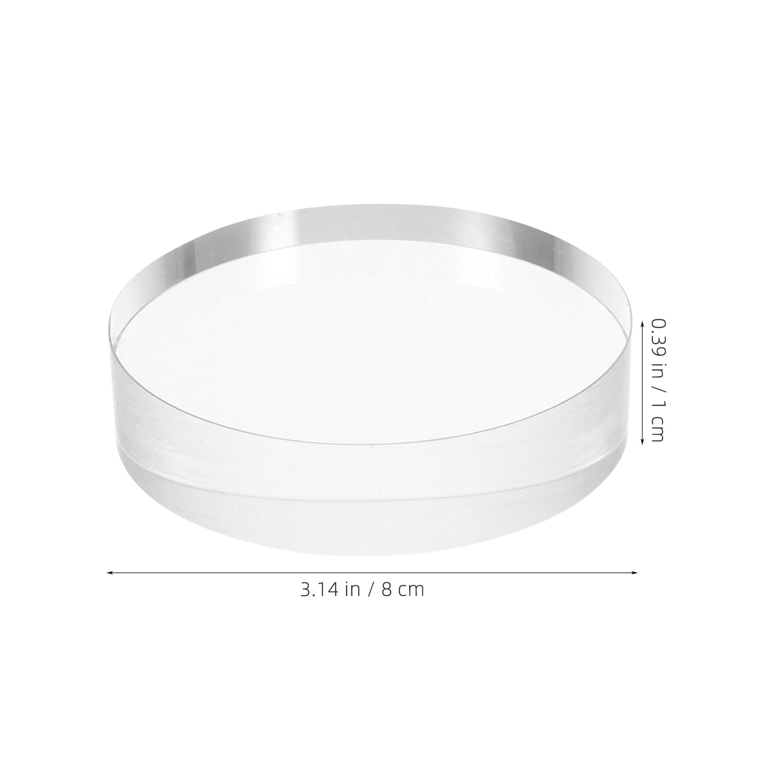 Clear Round Crystal Glass Pape - огляд і ціна Paper Weight Crystal