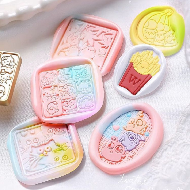 Wax Seal Stamp Kawaii Stamp Wa - огляд і ціна Wax Seal Stamp Set